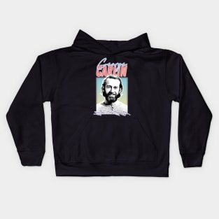 George Carlin / Retro Style Aesthetic Design Kids Hoodie